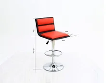 Living room feet bench dinring room footrest chair red white color stool retail computer Easter chair free shipping