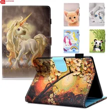 Case For Amazon Kindle Paperwhite 4 2018 Case Cartoon Flip Leather Cover For New Amazon Kindle Paperwhite 4 10th Magnetic Case stylish protective pu leather flip open carrying case w buckle for amazon kindle 4 black
