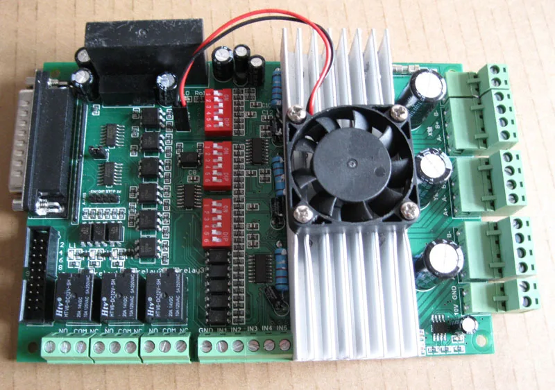 

TB6600 three axis engraving machine drive three axis stepper motor drive 4.5A/36V replace TB6560