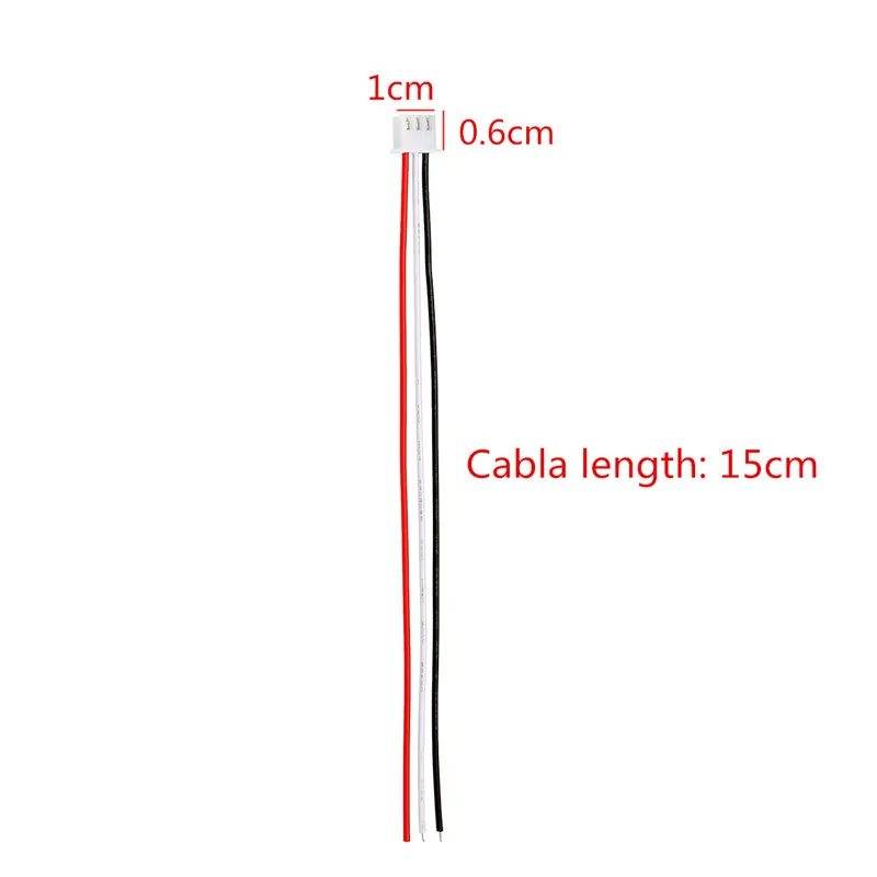 Лидер продаж 10 комплектов Mini Micro разъемы JST XH2.54mm 3-контактный разъем с проводами кабели 150 мм Длина