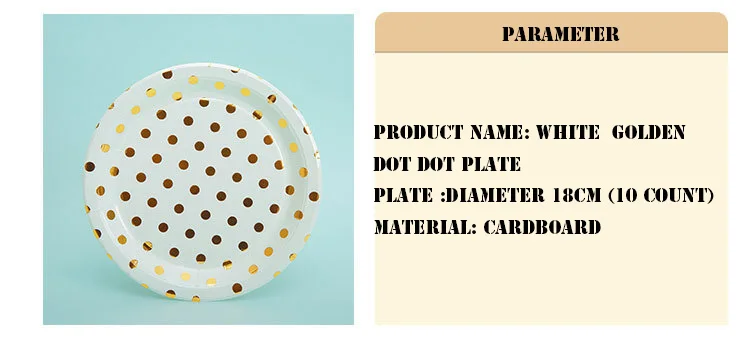 FANLUS Value Pack Cupcake Toppers Picks- Various Themes (7 inch Party paper plate with Gold Foil 10 PCS Stars& Sparkles Theme) (25)