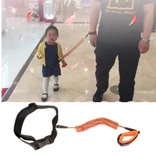 Ремни безопасности для малышей анти-потеря поводка соединитель на запястье Тяговый канат с замком AN88