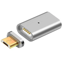 100 шт./лот Micro 5Pin зарядка через usb кабель Магнитный адаптер данных Зарядное устройство кабель конвертер для samsung LG htc huawei Xiaomi