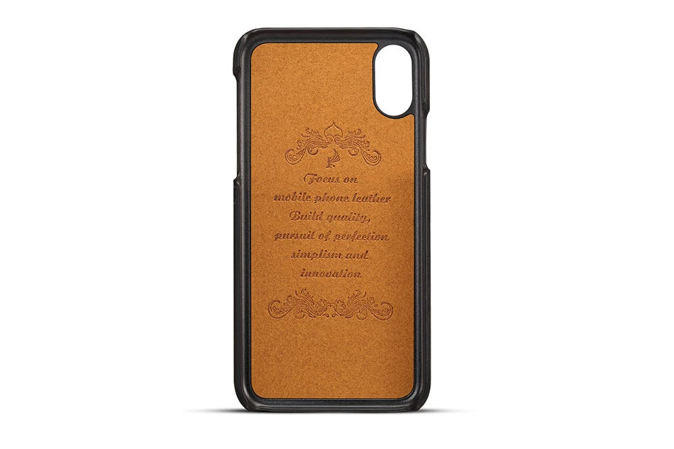 !ACCEZZ Luxury Cover Capa For iphone X XS XS MAX XR Leather Business Protective Back Cases Fundas Coque With Card Pocket Shell (8)