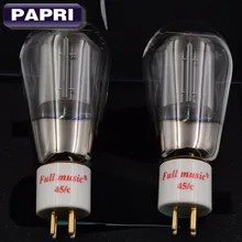 2PCS Matched Pair TJ Fullmusic 45/C Vacuum Tube Original Factory Test&Match