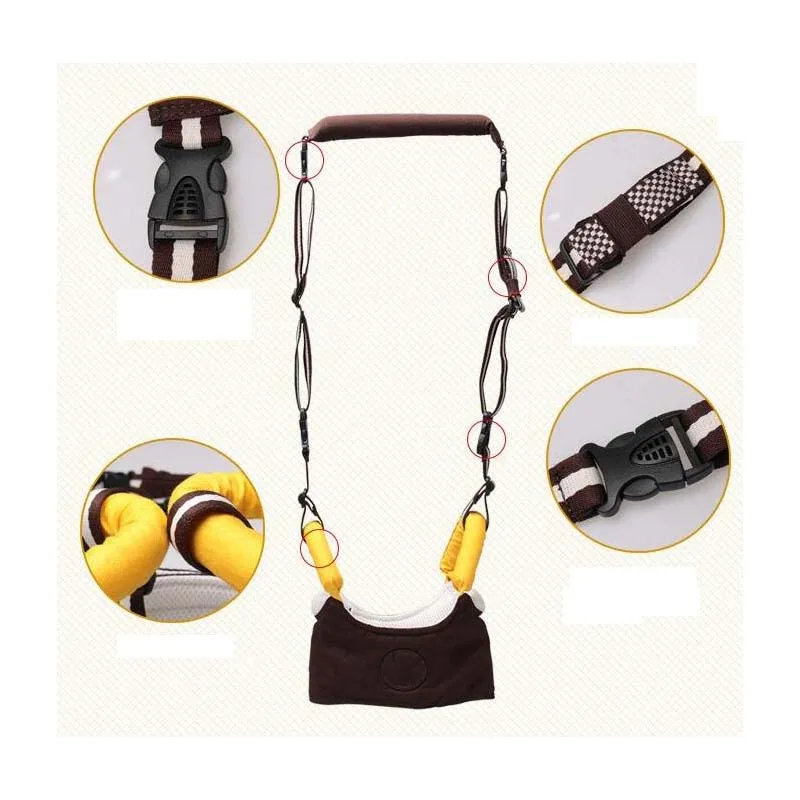 

New Shelves Vest Baby Walker Dual-use Children Practice Walking Baby Belt Baby Wire Harness Assistant Child Traction Belt
