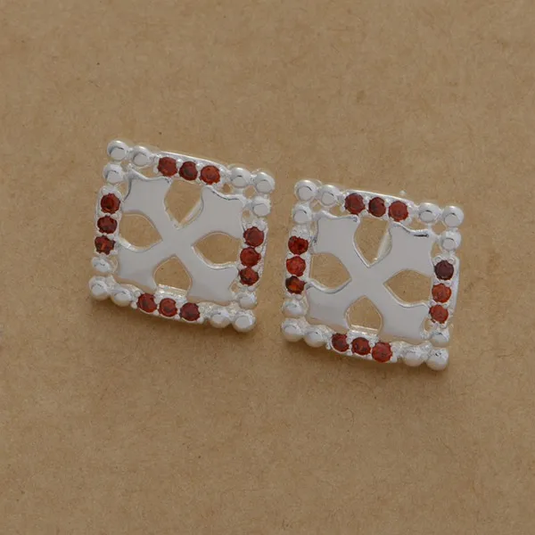 thumbnail image 1 of Joyería chapada en plata de alta calidad, venta al por mayor, errrings WE-713, 1 of 2