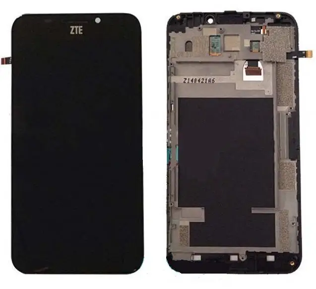 Original with frame For ZTE Grand S2 S251 S291 S252 S221 Touch Screen Digitizer LCD Display