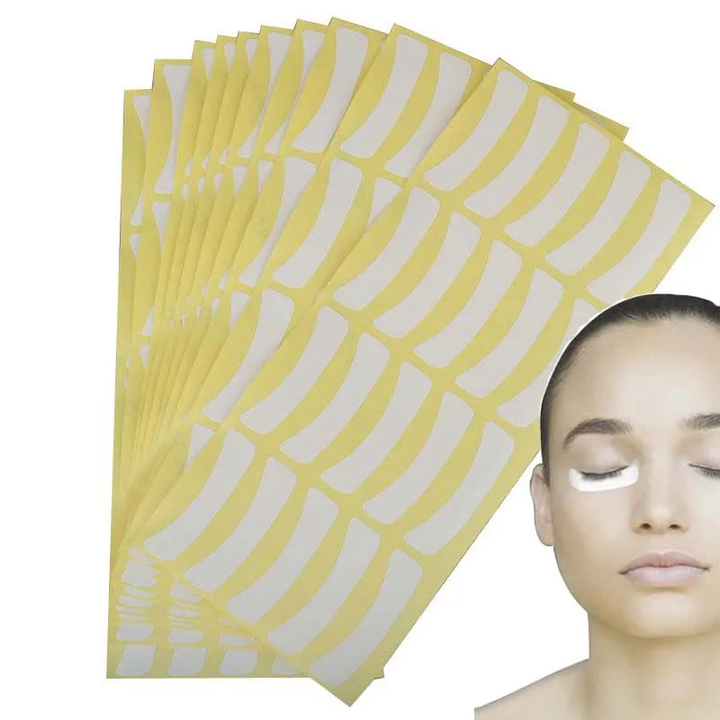 

100pairs Individual Eyelash Extension Eye Patch Supply Medical Tool Makeup Styling Lint Free Eye Pad Freeshipping