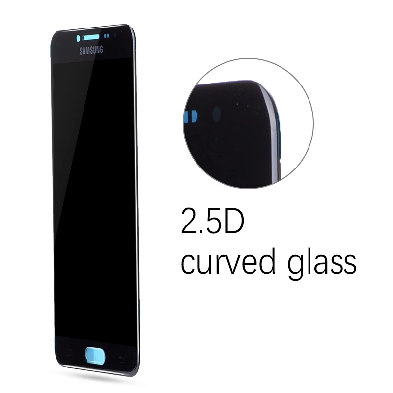 AMOLED Дисплей для SAMSUNG Galaxy C5 C5000 LCD в сборе с тачскрином 5.2'' черный белый золотой