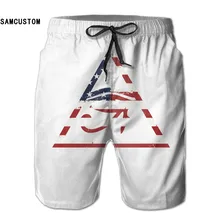 SAMCUSTOM Мужские Пот quick dry ультра-легкие дышащие Иллюминаты(2) Шорты gmy Шорты пляжные шорты