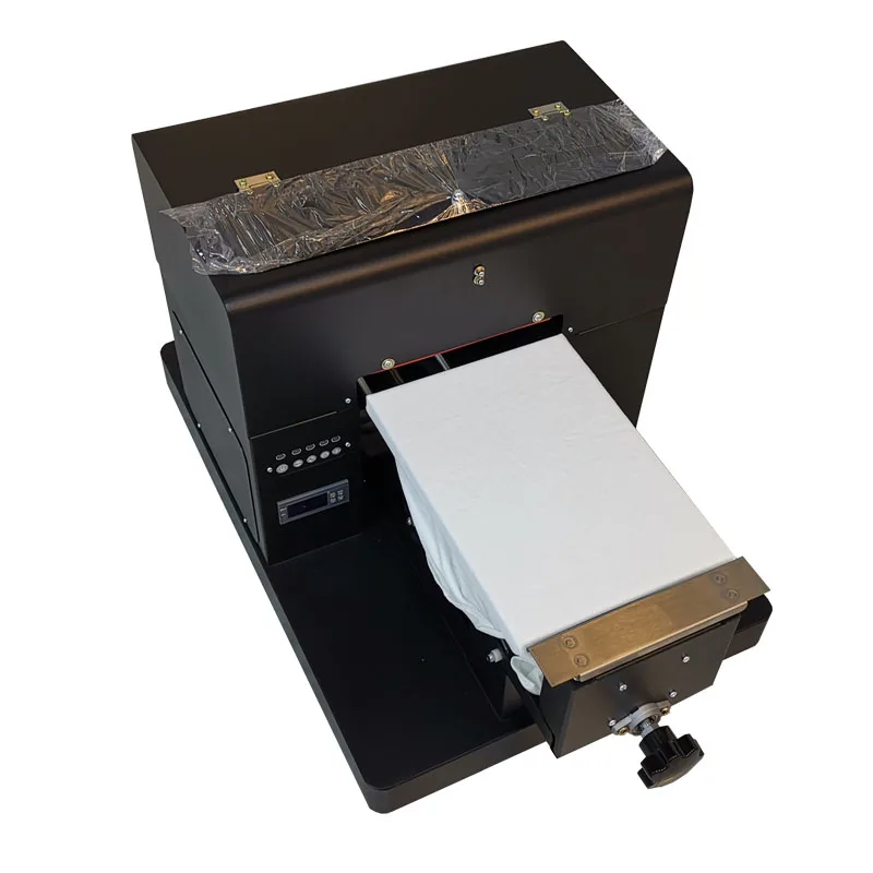  DTG garment A4 size T-Shirt Printer Dark Color garment Print Machine