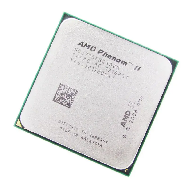Бывший в употреблении процессор amd phenom ii x4 955 четырехъядерный 3 2 ГГц 6 Мб L3 кэш