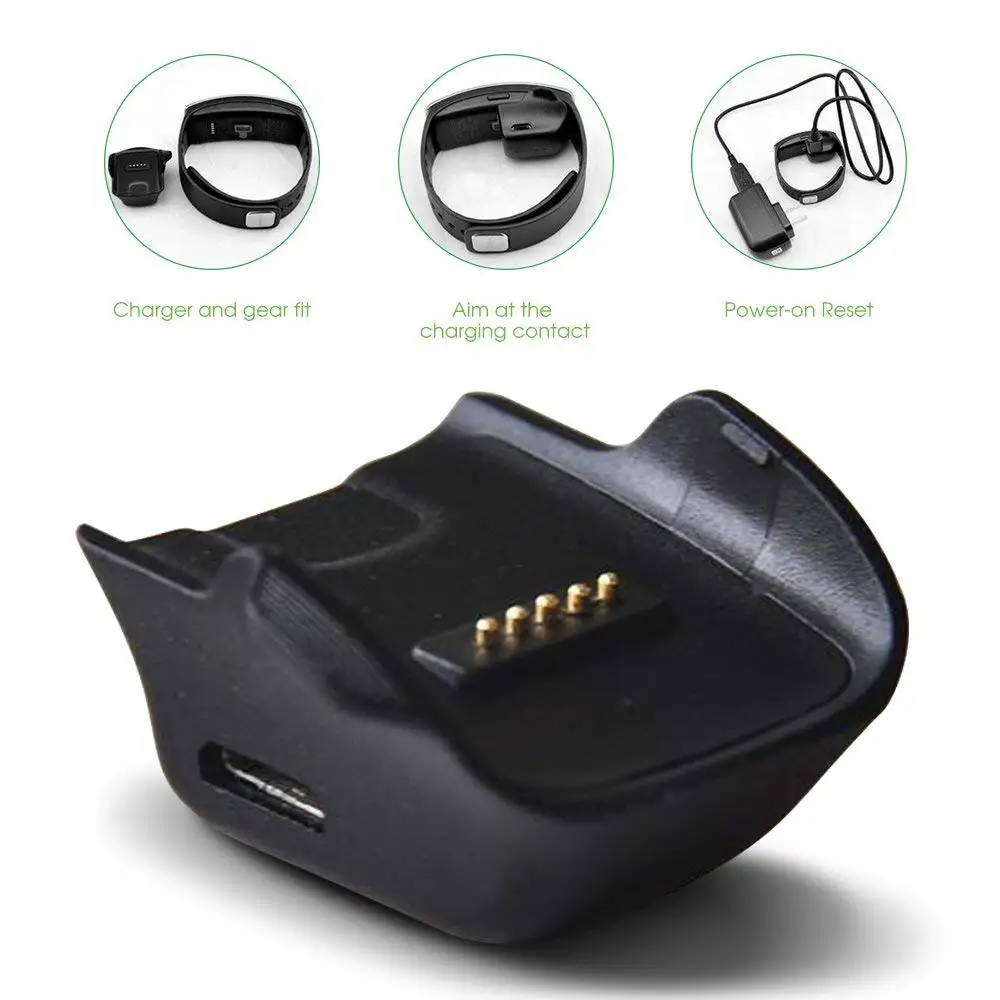  Charger Cradle Charging Dock Desktop for Samsung Gear Fit Smart Watch for Samsung Galaxy Gear SM-R3 - 32902543673