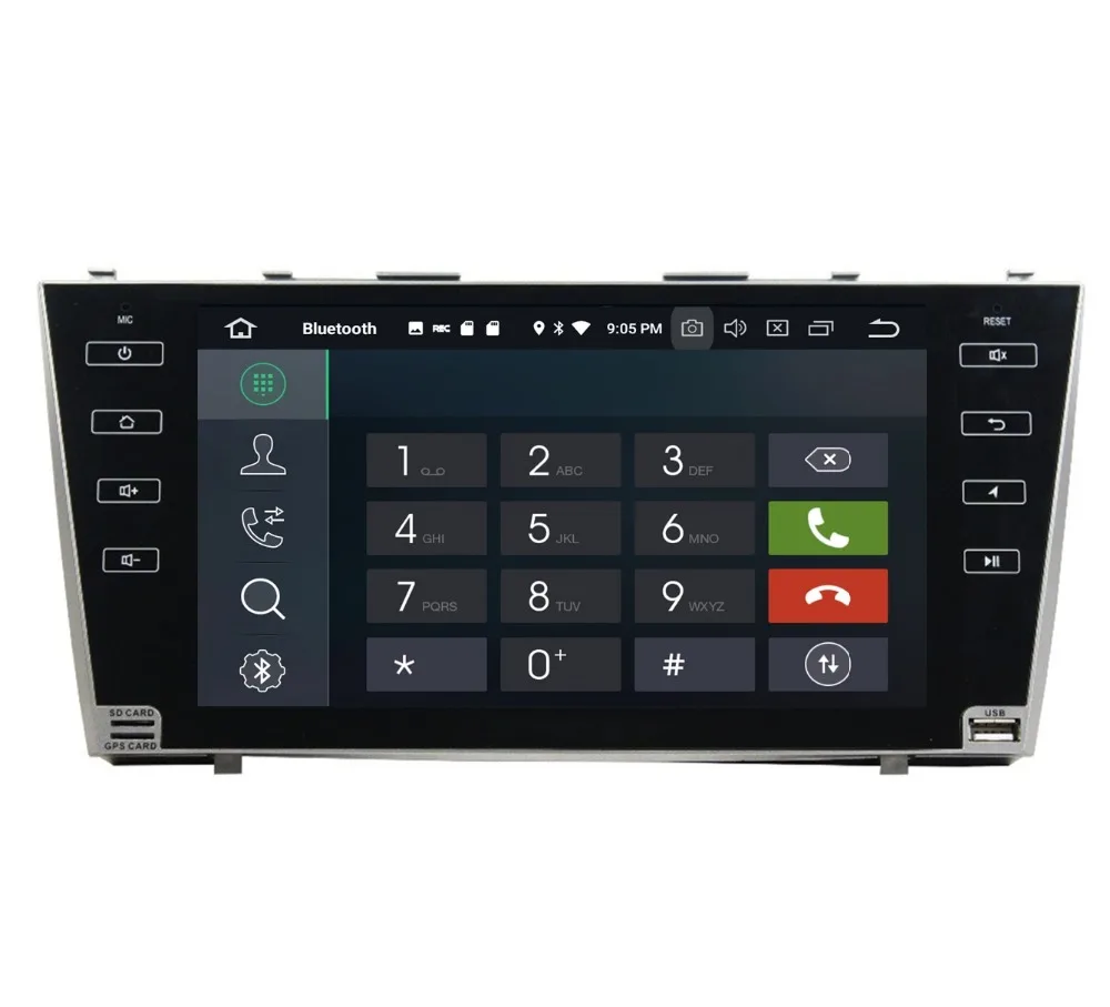 Cheap 9" Android 8.0 Car Audio DVD Radio GPS for Toyota CAMRY 2007 2008 2009 2010 2011 4GB RAM Bluetooth WIFI USB Mirror-link 32GB ROM 8
