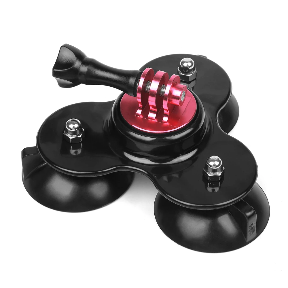 اطلاق النار زاوية منخفضة ركوب الأمواج شفط كأس ترايبود جبل ل GoPro بطل 7 5 6 4 يي 4 K SJCAM SJ5000 eken H9 كاميرا تصفح اكسسوارات