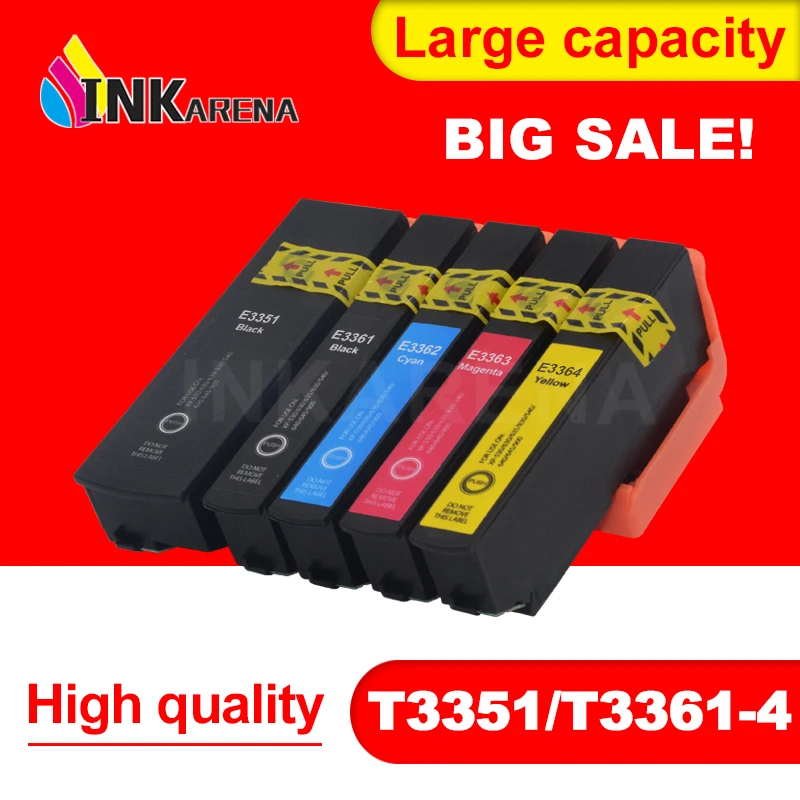 T33 T3351 T3361 патрон чернил для принтера Epson 33XL T33XL Expression Premium XP 530 630 635 640 830 900
