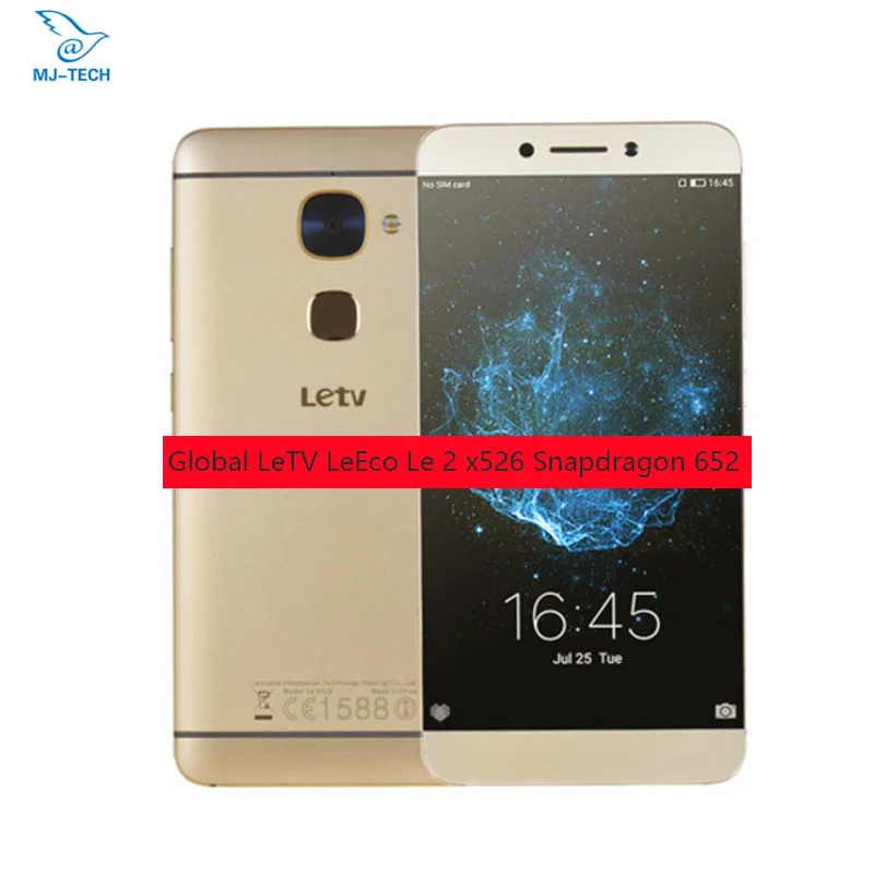 

Global LeTV LeEco Le 2 x526 RAM 3G ROM 64G Snapdragon 652 Octa Core 1.8GHz OTG Android6.0 3000mAh LTE Mobile Phone 5.5 Inch