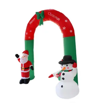 

2.4M Inflatable Arch Ornament For Home office Shop New Year Party Atmosphere Decoration Festival Supplies EU Plug