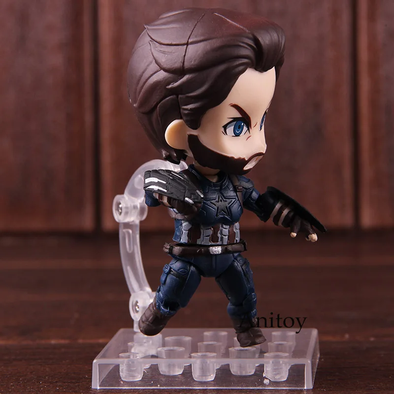 Nendoroid 923 Marvel Мстители Бесконечная война Капитан Америка фигурка экшн ПВХ Коллекционная модель игрушки