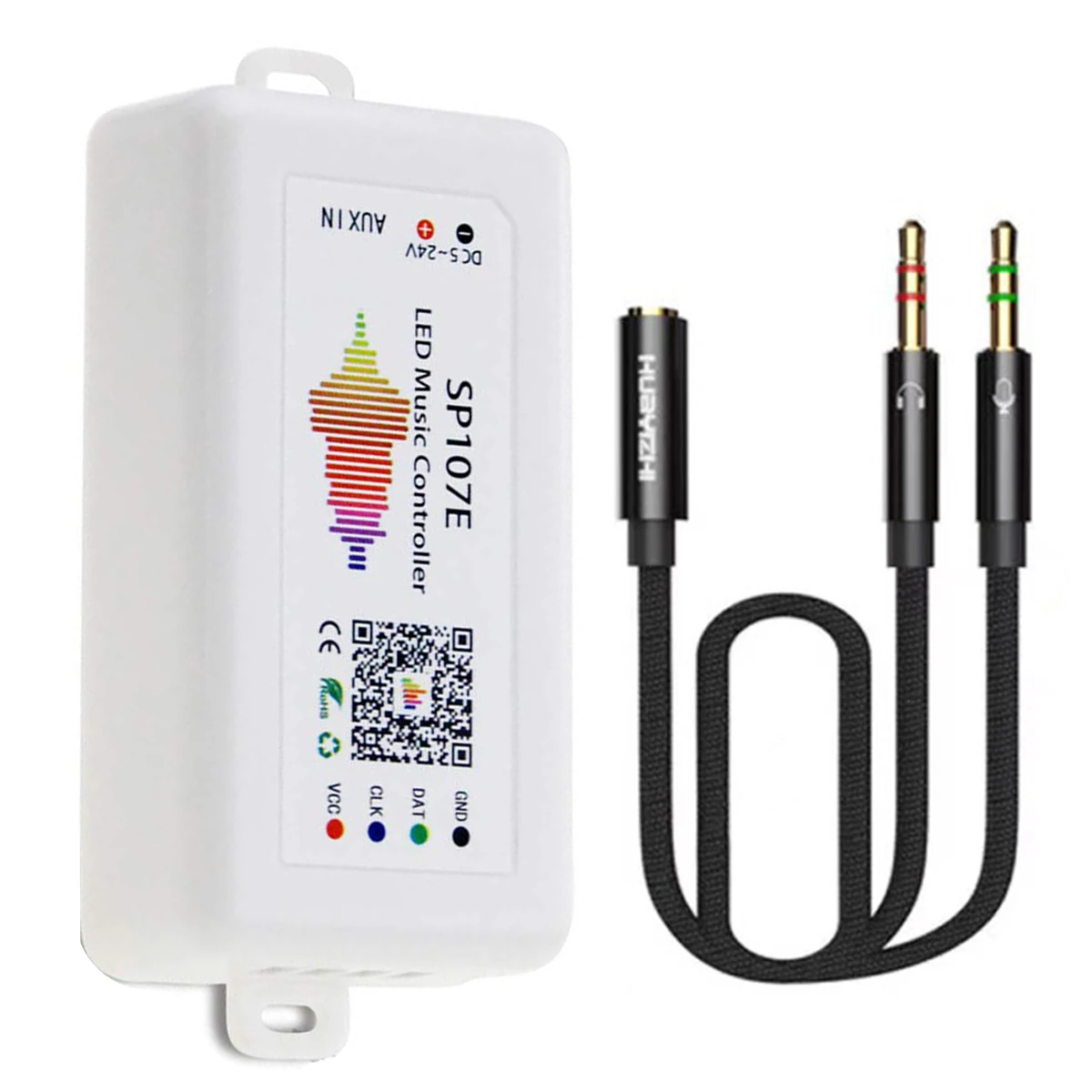 

Music Sync Bluetooth LED Controller IOS/Android App Control Support WS2811 SK6812-RGBW APA102 LED Strip