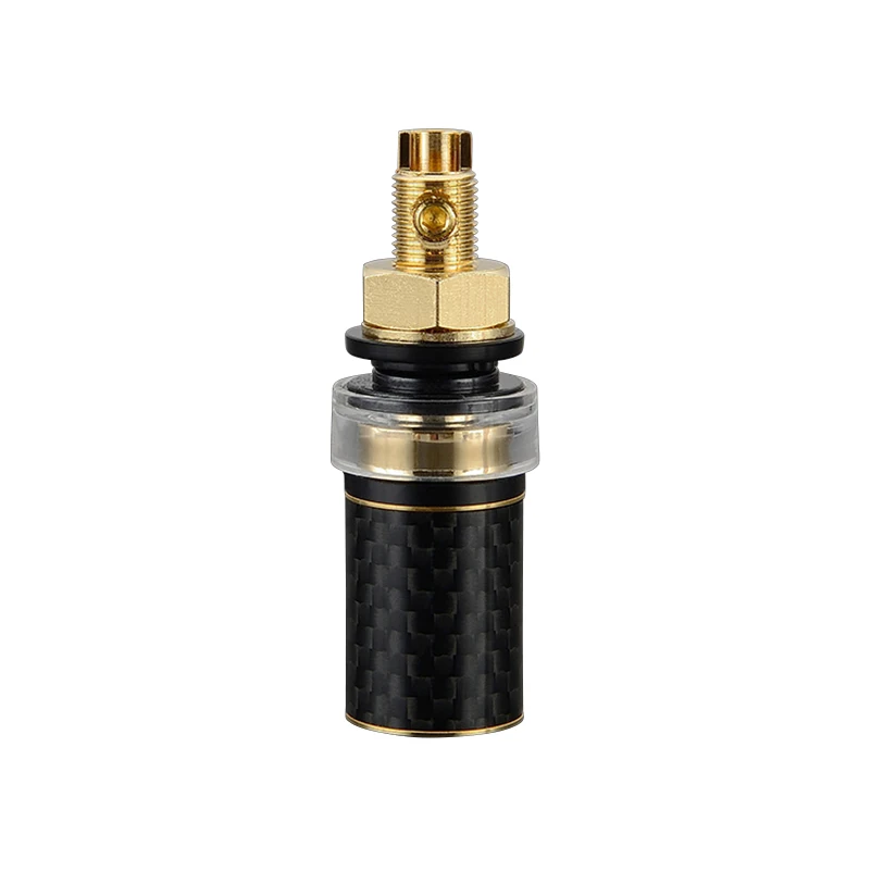 Viborg 4Pcs BP604G Pure Copper Gold Plated Carbon