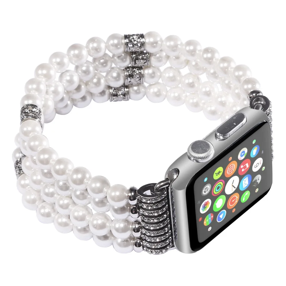 Для женщин и девочек wrst ремешок для Apple Watch группа 38 мм 42 серии 1 2 3 Агат дизайн |