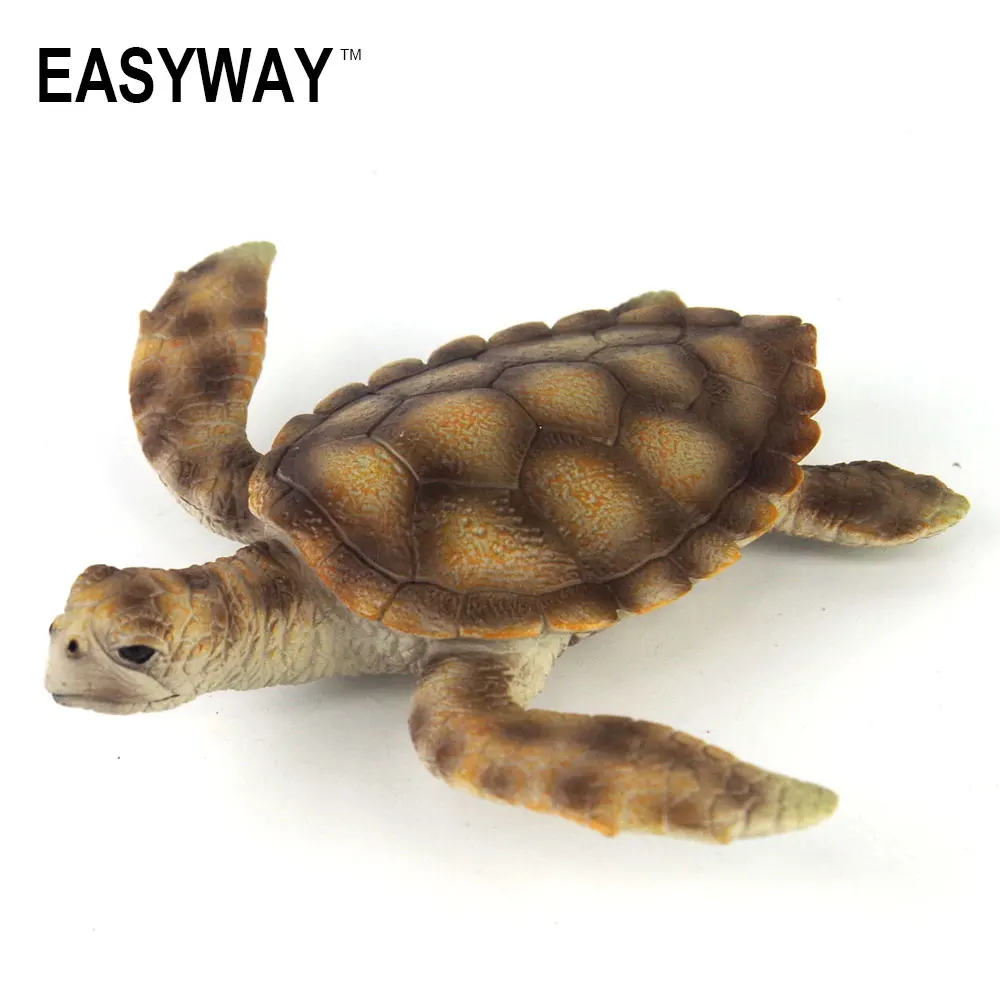 

EASYWAY Sea Turtle Toy Sea Life Ocean Animals Toys for Children Refined Simulation Model Action Figures Collection Figurine Gift