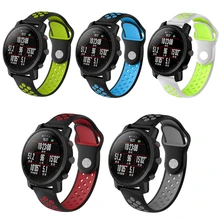 HANGRUI сменный силиконовый ремешок для Xiaomi Huami Amazfit Pace умный Браслет спортивный ремешок для Amazfit Stratos 2 ремень