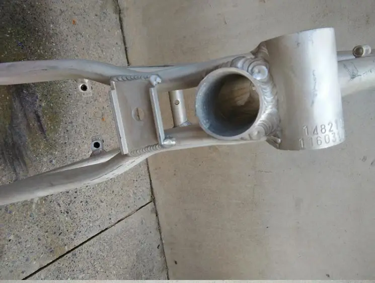 Cheap Kalosse Folding  aluminum  alloy  V brakes Children bike frame    bike alloy  frame, For 20 inch  wheels 5