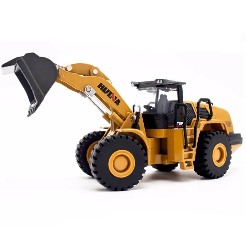 

1:50 Wheel Bulldozer Car Alloy Truck Toys Construction Vehicle Model Kid Boy Toys Gift Collection
