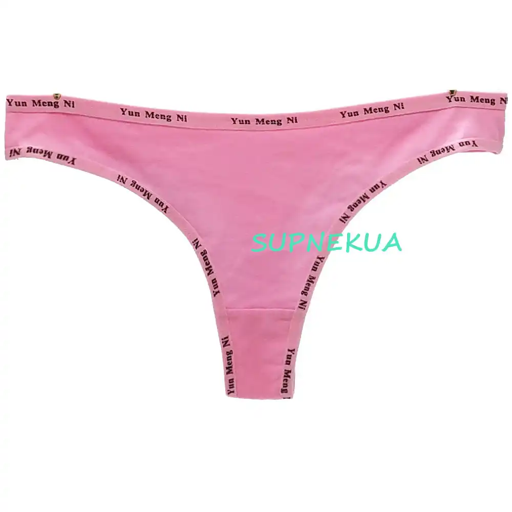 New Cotton Panties For Young Girls Cartoon Print Girl G String Thongs