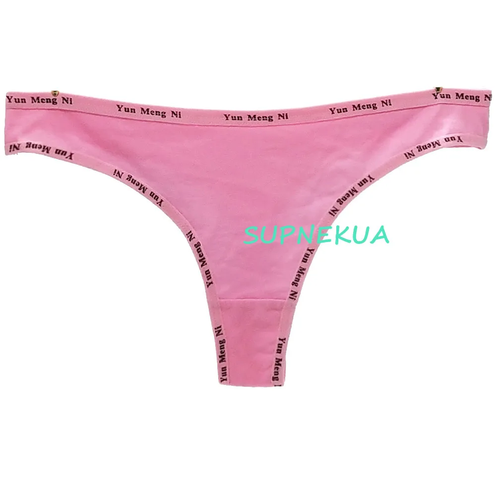 

Girl Solid Color Thongs Cotton Bandage G String Teenage Underwear Panties Calcinhas Breathable Young Girls Lingerie Nightwear