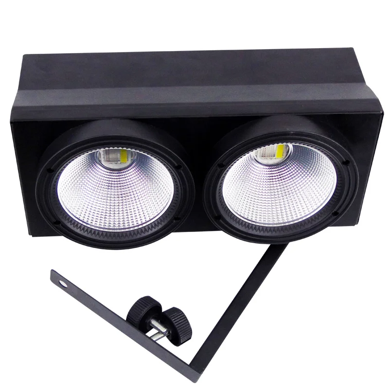  2Pcs 200W LED COB Wash Audience Light 2eye 2x100W Flood Stage Light LED Matrix Blinder Light DMX St - 32858305950