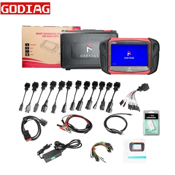 

CAR FANS C800 Heavy Duty Diagnostic Scan Tool Truck Scanner for Commercial Vehicle, Passenger vehicle, Machinery