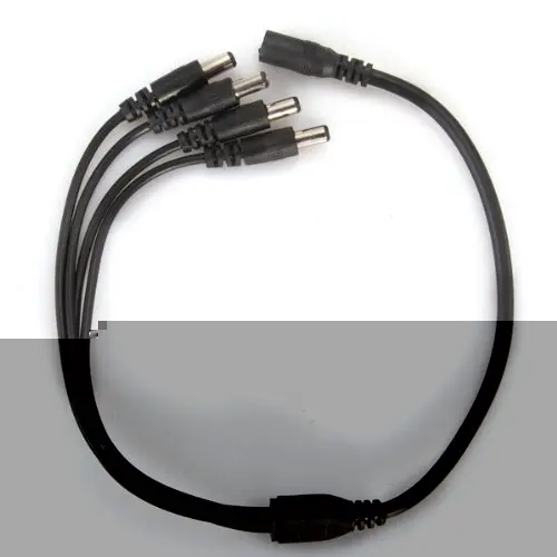 

5Pcs/Lot X Xmas 1 to 4 DC Power 4-Port Splitter Adapter Adaptor Cable CCTV Camera