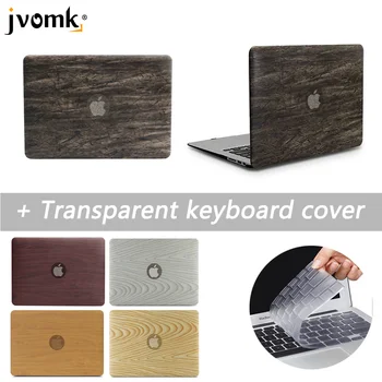 

New Classical wood grain PU leather top for Macbook Air Pro Retina 11 12 13 15 inch with Touch Bar 13.3 15.4 + Keyboard Cover