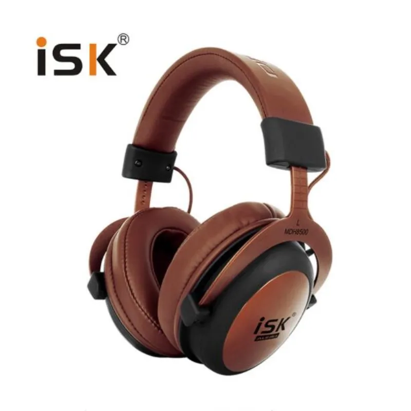 

ISK MDH8500 Stereo Dynamic Headphone Closed Studio Monitor Recording Audio Earphone DJ Over Ear HiFi Headset Auriculares