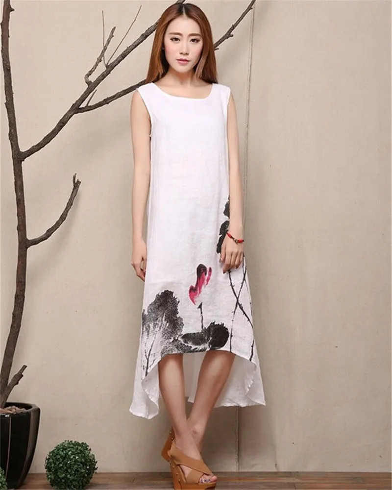 new-fashion-summer-style-cotton-linen-vintage-print-women-casual-loose-long-dress-vestido-femininos-party (1)_