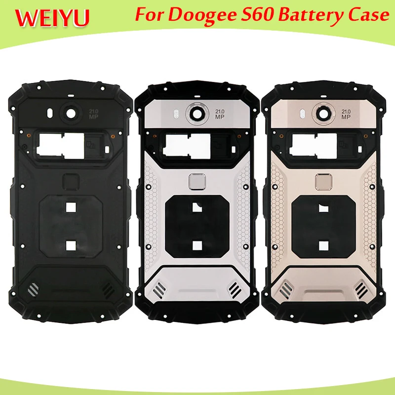 

5.2 inch DOOGEE S60 Battery Cover 100% New Durable Back Case for Doogee S60 Mobile Phone