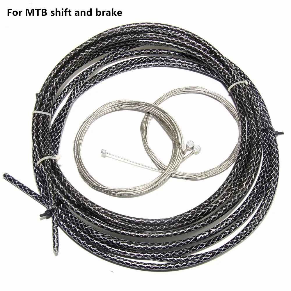 bicycle brake shift Derailleur cable housing Weaving Line Pipe Tube