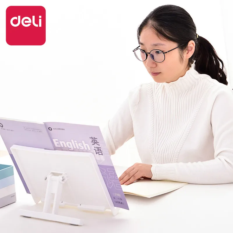 

DELI Reading Frame Pupils Multi-function Reading Bookshelf Student Bookshelf for Reading Books Simple and Convenient Papeleria