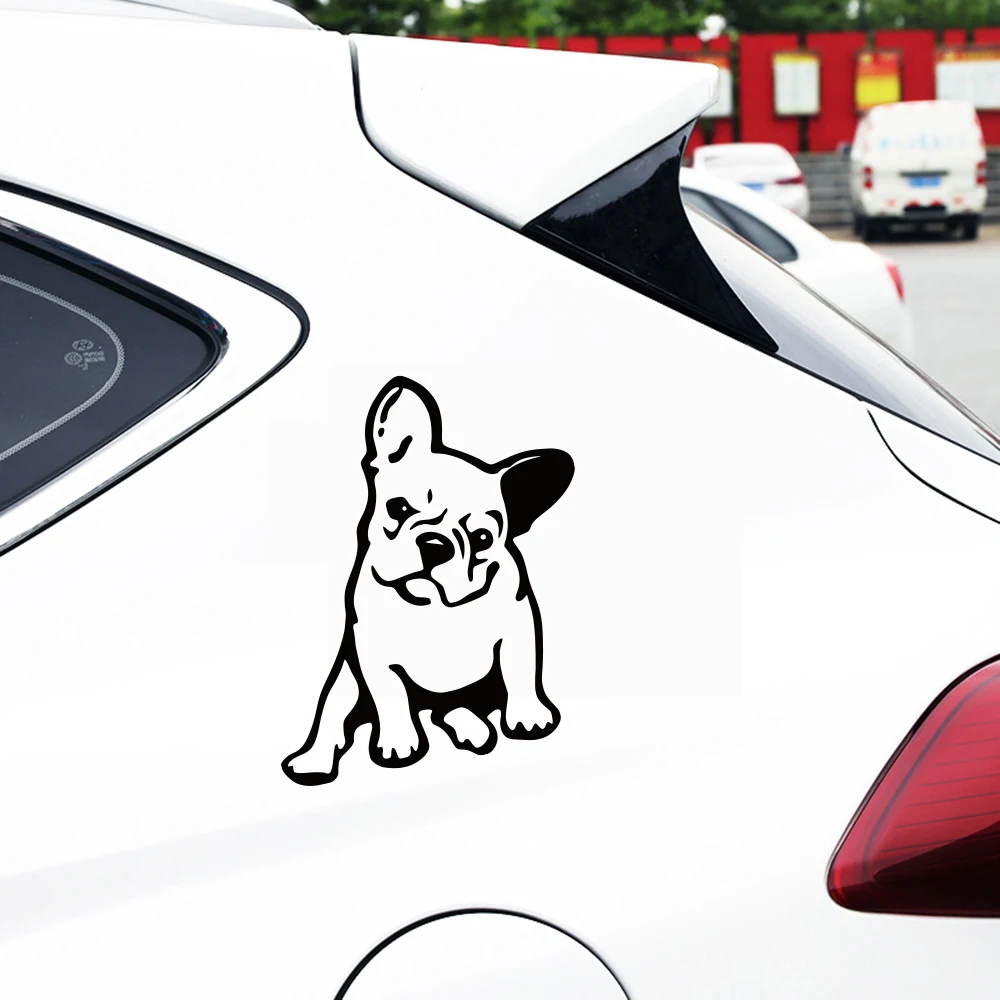 English Bulldog Car Sticker Decals Car Styling 13*12 cm Vinyl