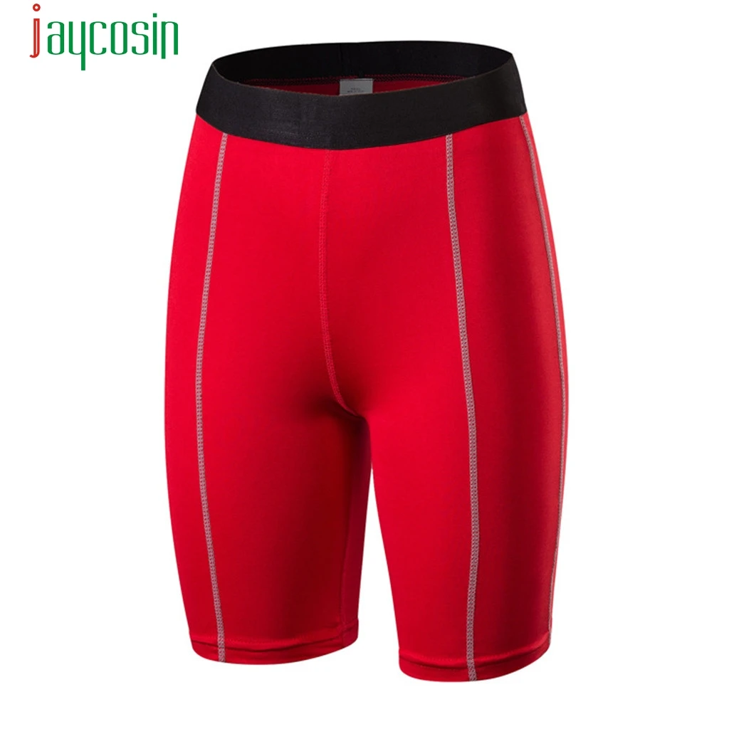 JAYCOSIN 2019 Women Leggings Running To the knee Workout Fitness Active Wicking Tummy Control Pants Knee Length A# | Женская одежда