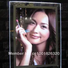 Акриловые Пользовательские подсветкой led знак поле, светодиодный дисплей publicidade billboard Лайт-бокс