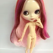 Milticolued длинные волосы цельная кукла без одежды кукла, Заводская кукла, модная Кукла подходит для DIY Изменить игрушка BJD для девочек