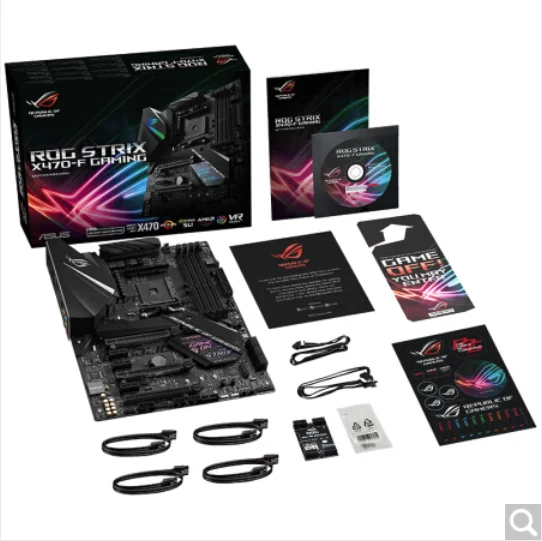 Игровая плата ASUS ROG STRIX X470-F GAMING AM4 Sonic Radar