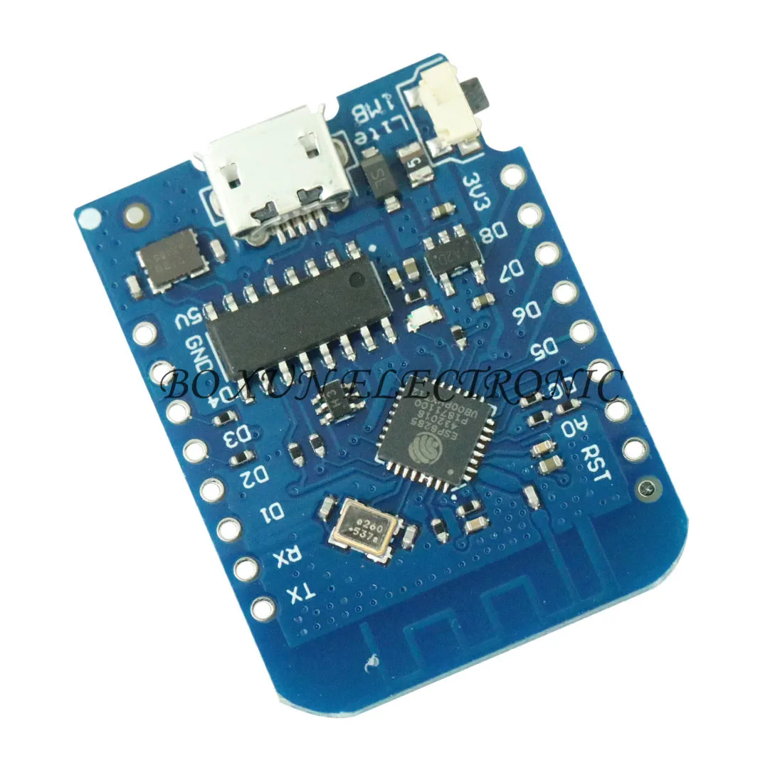 Для WEMOS D1 Mini Lite V1.0.0 wifi Интернет вещей макетная плата ESP8285 1MB FLASH 3 V с