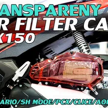 Декоративное покрытие для крышка воздушного фильтра мотоцикла Engone для Honda Vario 150 PCX 150 нажмите 125i 150i Aor лезвие 125 под кость