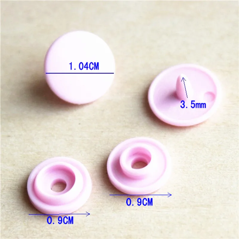 T3 / T5 / T8 KAM plastic snap button wholesale children's baby button  combination suit + hand tools - AliExpress